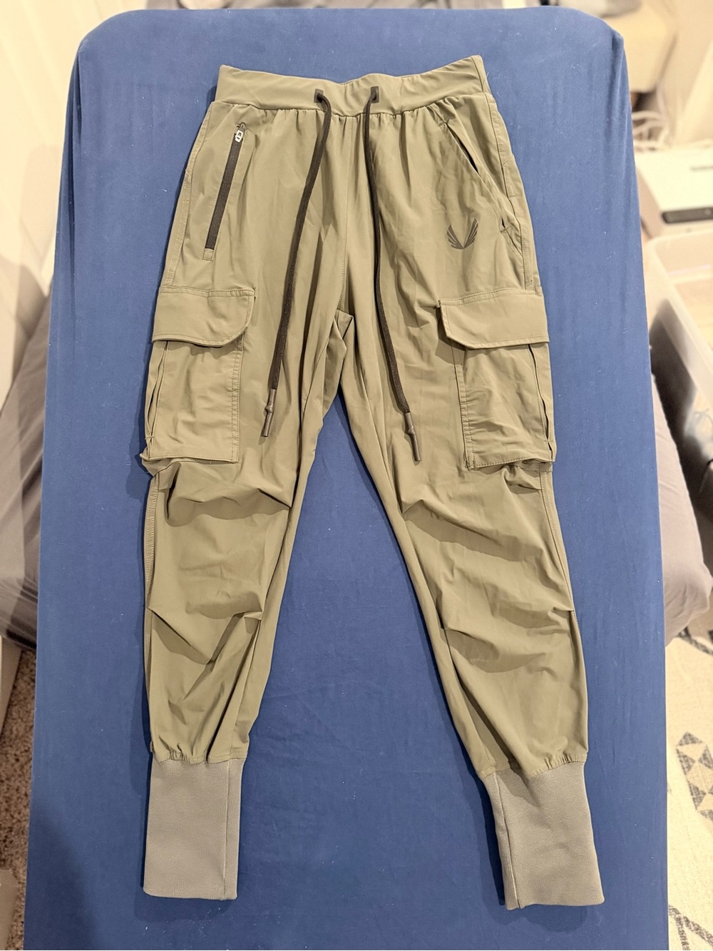 ASRV Tetra-Lite Cargo High Rib Jogger XS Olive DSG-0437
